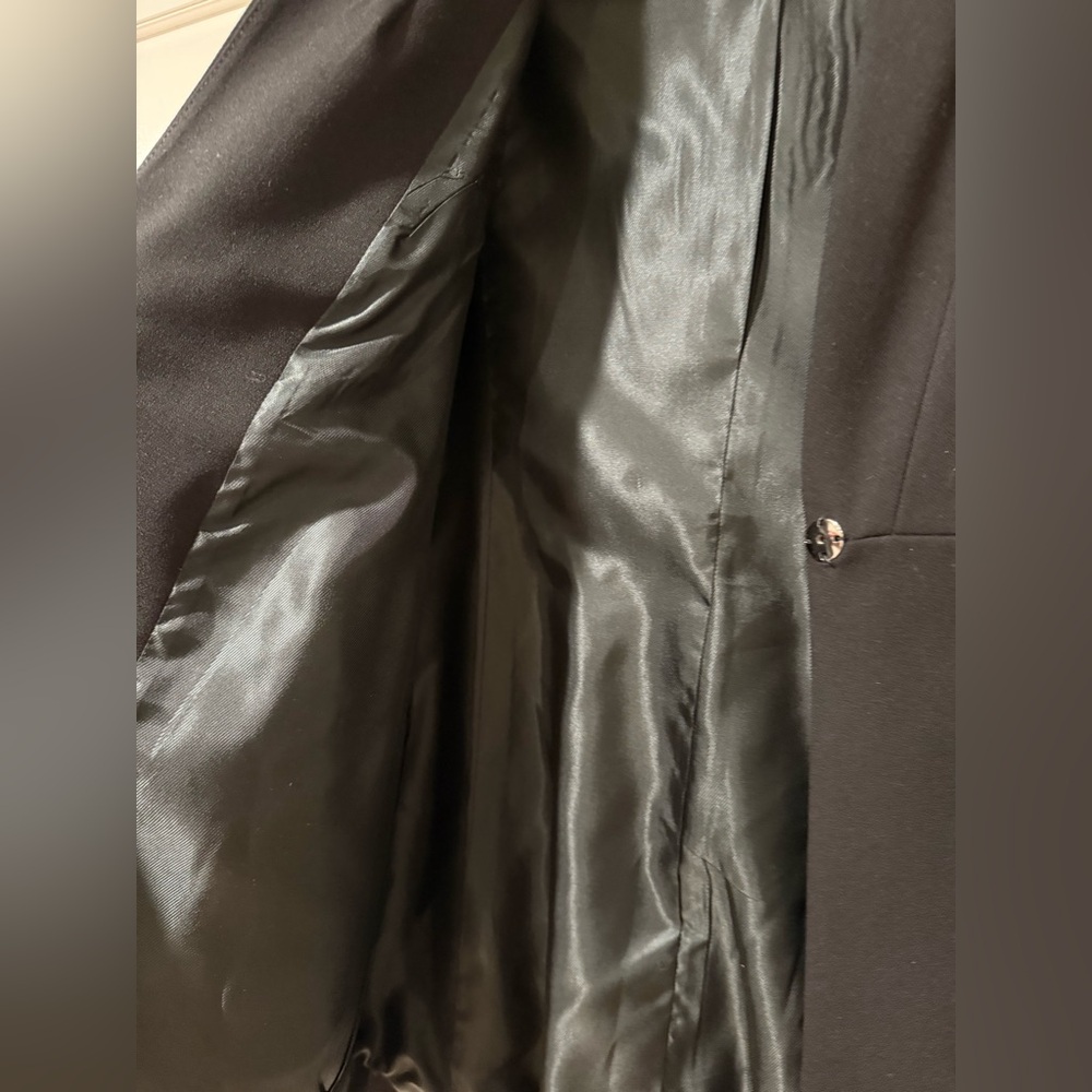 Zara Basic Collection Black Blazer Jacket - image 4